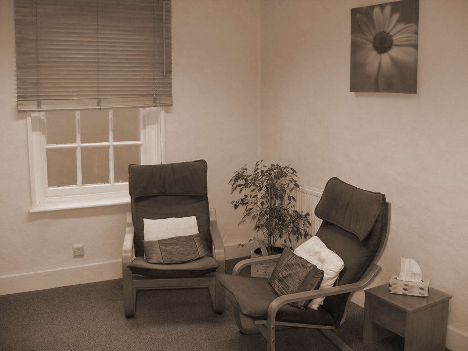 Internal view of the Berkshire Wellbeing Clinic